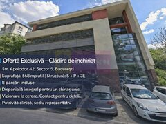 Inchiriere Cladire Integrala | Locatie Premium,  langa Parlament